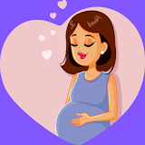 Pregnancy, childbirth, child development, mother. icon