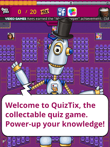 Android application QuizTix: Musicals Quiz screenshort