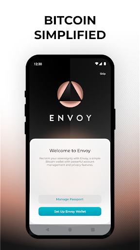 Android application Envoy screenshort