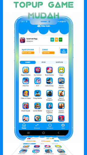 Android application Ada Koin - topup game ff murah screenshort