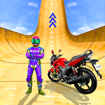 Cover Image of ダウンロード バイクスタントゲームバイクレーシング3D 1.4 APK