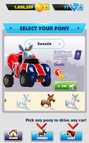 Captura 4 Pony Craft Unicorn Car Racing android
