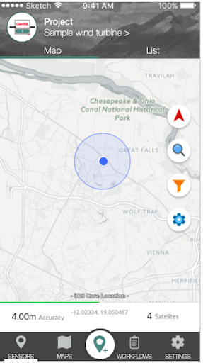 Android application ComEd Line Sensor Install screenshort