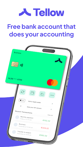 Android application Tellow | Bookkeeping made easy screenshort