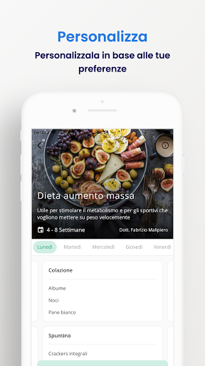 BFitUp - La tua dieta gratuita Screenshot 3 - AppWisp.com
