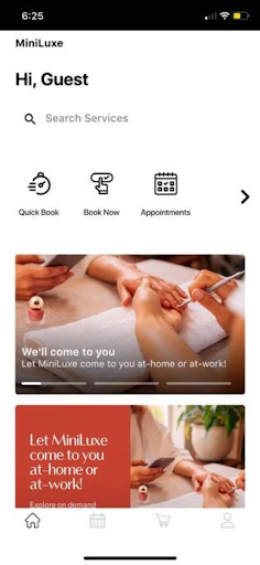 Android application MiniLuxe screenshort