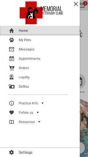 Memorial Veterinary Clinic Screen 2