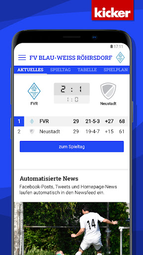 FV Blau-Weiß Röhrsdorf Screen 3