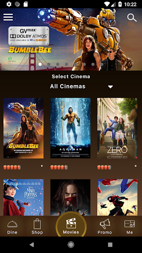 Android application iGV screenshort