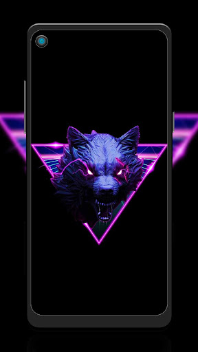 Neon Animal Wallpaper