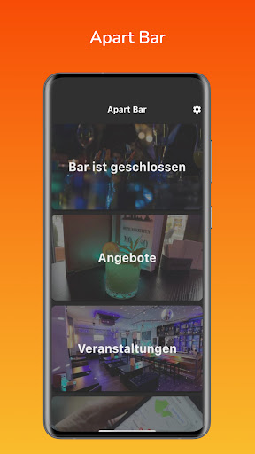 Android application Apart Bar screenshort