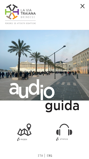 Android application Brindisi Audioguide screenshort