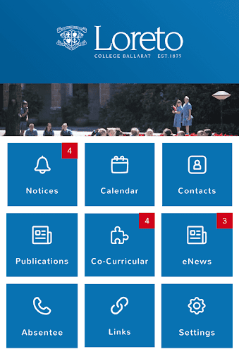 Android application Loreto College Ballarat App screenshort
