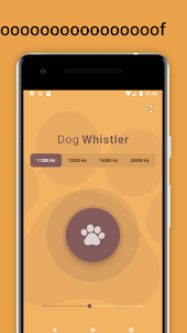 Dog Whistler - Dog whistle