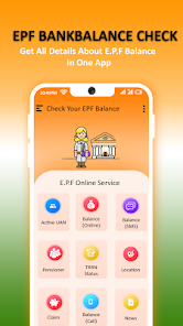 Captura de Pantalla 2 EPF Passbook, PF Balance, UAN android