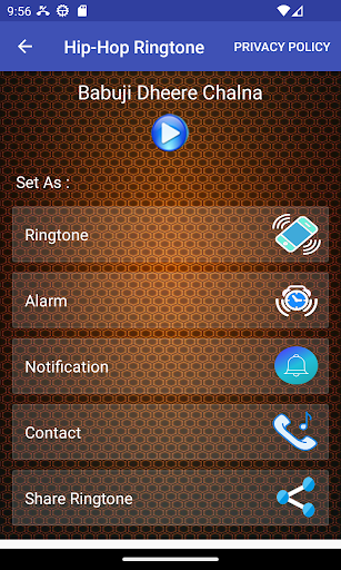 Hip-Hop Ringtone Screen 2