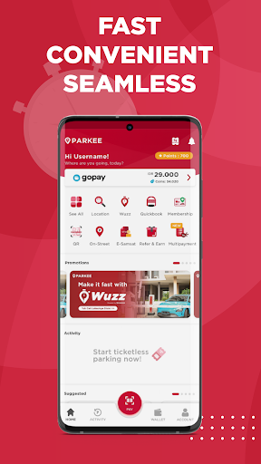 PARKEE: Seamless Parking Screenshot 1 - AppWisp.com