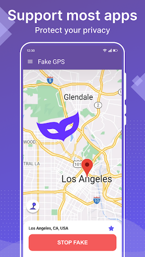 Fake GPS - Mock Location Screenshot 3 - AppWisp.com