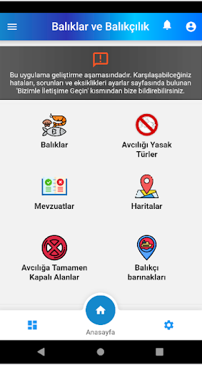 Android application Balıklar ve Balıkçılık screenshort