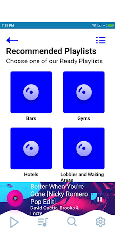 Android application Alenka Smart Music Player screenshort