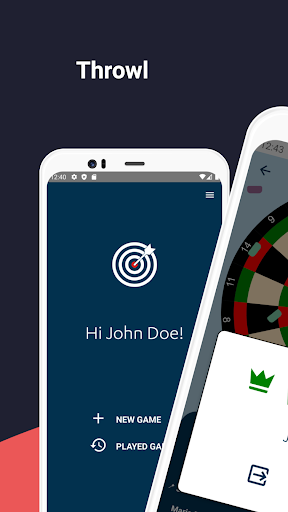 Android application Throwl screenshort