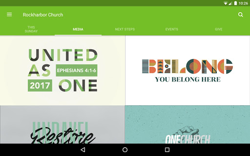 Screenshot of Rockharbor Church