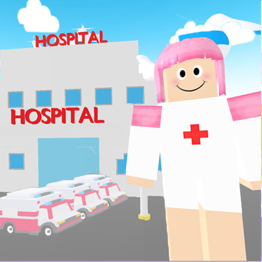 Parkour on hospital logo