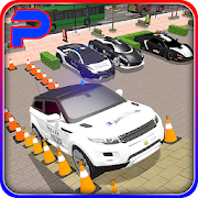 Extreme Police Car Spooky Stunt Parking 3D