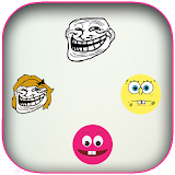 Troll Face Emoji icon