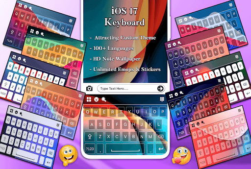 Android application Apple Keyboard - iOS Keyboard screenshort