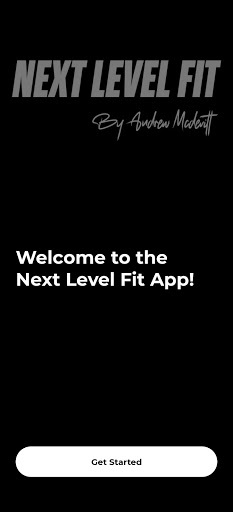 Android application The Next Level Fit App screenshort