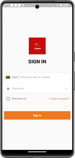 Yoeats Delivery Screen 2