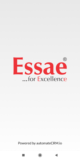 Android application Essae - automateCRM screenshort