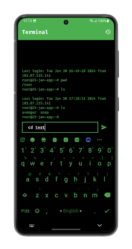 Quick SSH Screen 3
