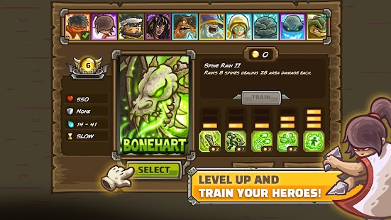 Екранна снимка на Kingdom Rush Frontiers TD