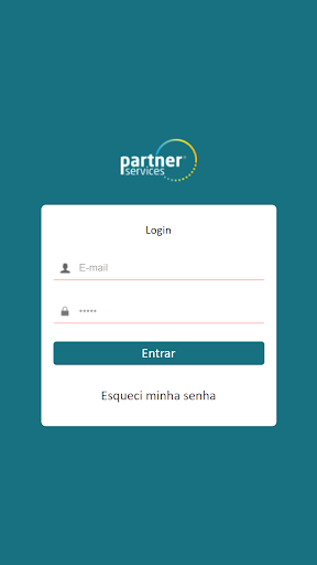 Android application Partner Services screenshort