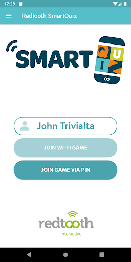 Android application Redtooth SmartQuiz screenshort
