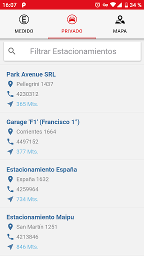 Estacionamiento Rosario Screen 2