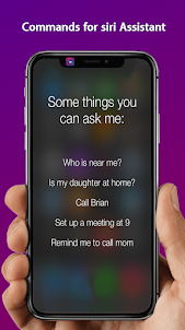 Commands for Siri Assistant
