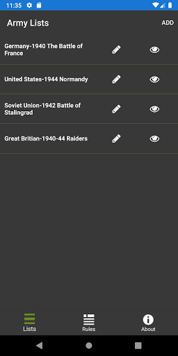 Android application 2nd in Command: Bolt Action screenshort