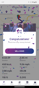 FITAPP: Easy Run Tracker App Screenshot