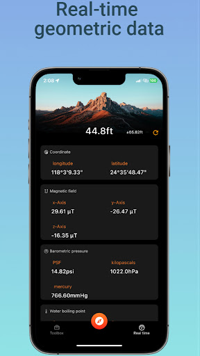iCompass - TrueNorth Navigator Screen 2