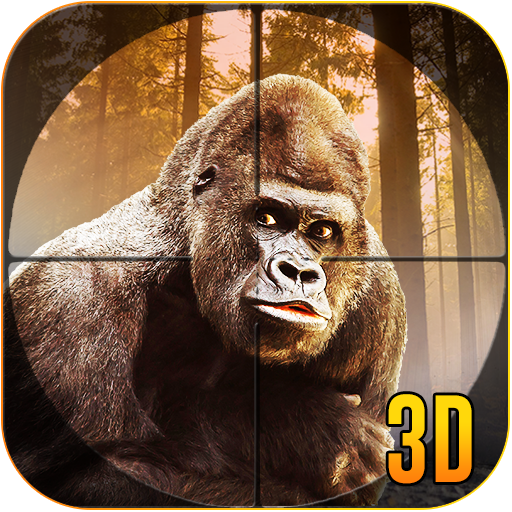 Wild Gorilla Animal Hunting 3D