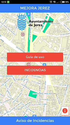 Android application Jerez Actúa screenshort