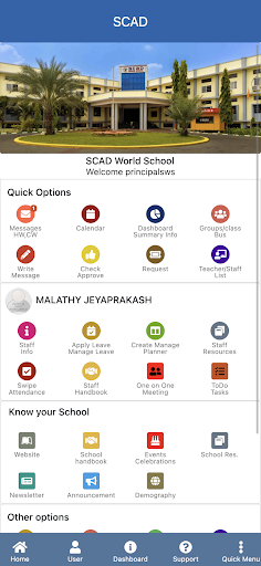 Android application SCAD App screenshort