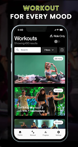Android application Synq Fit screenshort