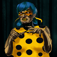 Scary Lady Granny Bug Horror