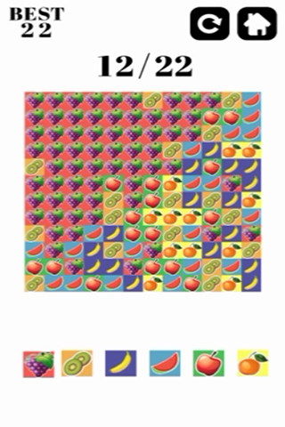Android application Fruit Game screenshort