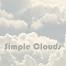 Simple clouds +HOMEテーマ