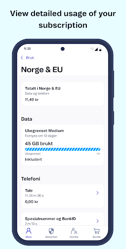 Mitt Telenor Screen 2